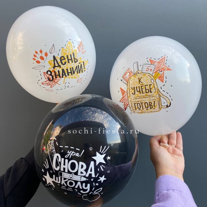 Воздушный шар к 1 сентября в Казани