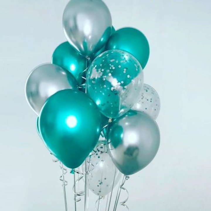 Фонтан шаров "Изумрудный" в Казани