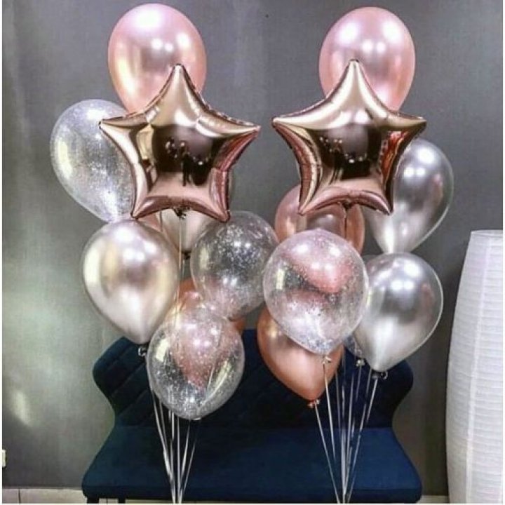 Фонтаны шаров "Дубль старт" в Казани