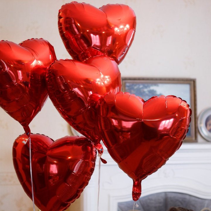 Фольгированный шар "Сердце" в Казани