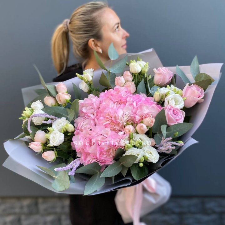 Дизайнерский букет "Кристал" в Казани