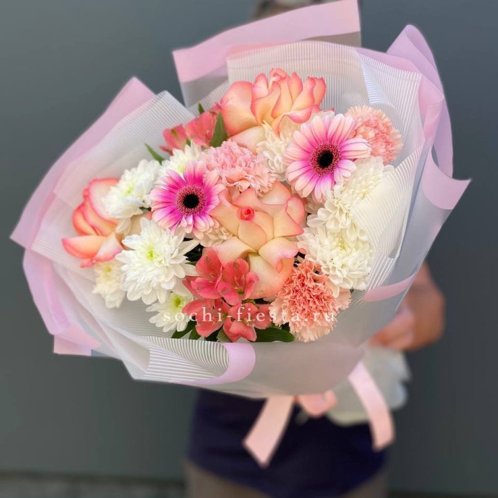 Яркий букет "Спринг" в Казани