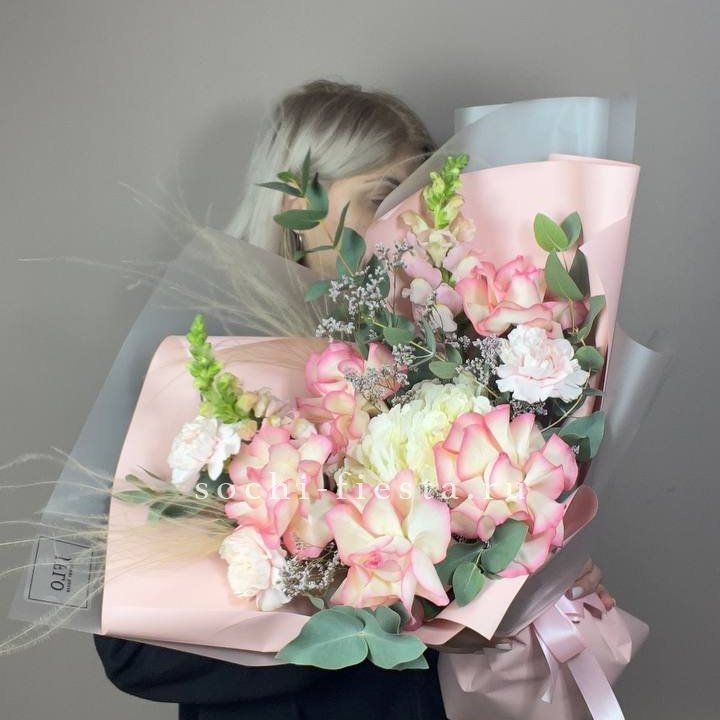  Букет  "Закат для неё" в Казани