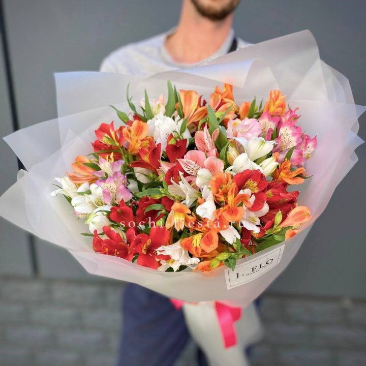 Микс альстромерий №5 в Казани