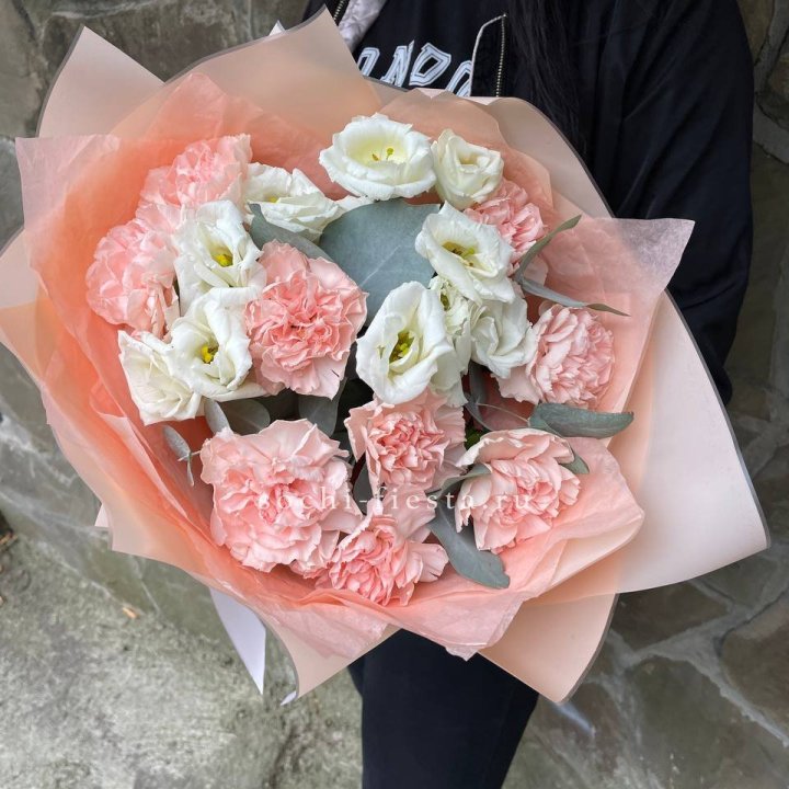  Букет диантусов "Пич" в Казани