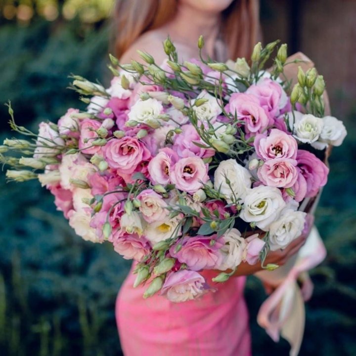 Букет эустом №1  в Казани