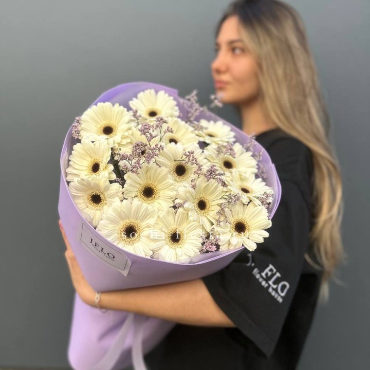 Букет голландских гербер "Лавандер" в Казани