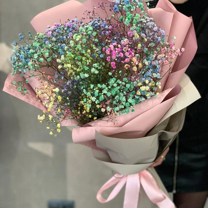 Букет гипсофил №3 в Казани