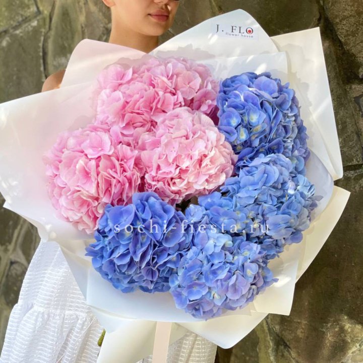 Букет гортензий №1 в Казани