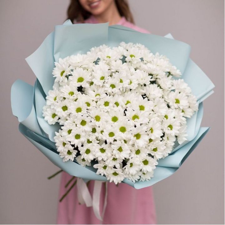  Букет хризантем "Бон-бон" в Казани