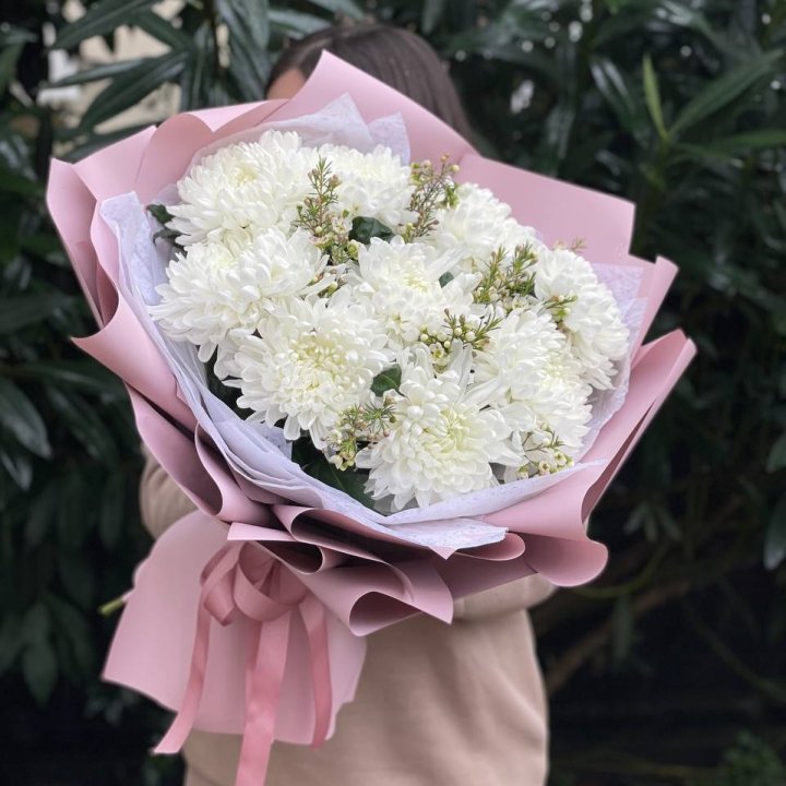 Букет хризантем №1 в Казани