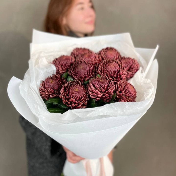 Букет хризантем "Касиопия" в Казани