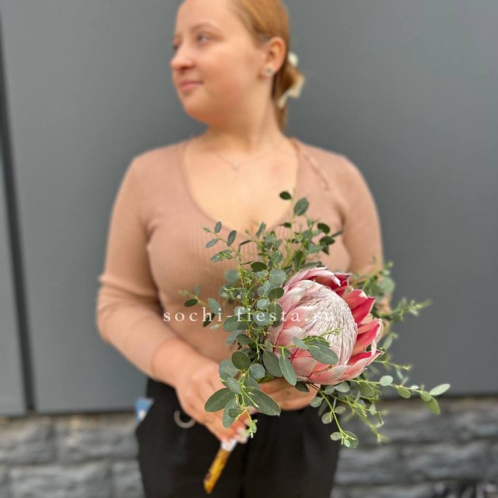Свадебный букет "Протея" в Казани