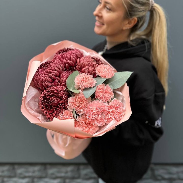 Дуо диантусы и бигуди в Казани