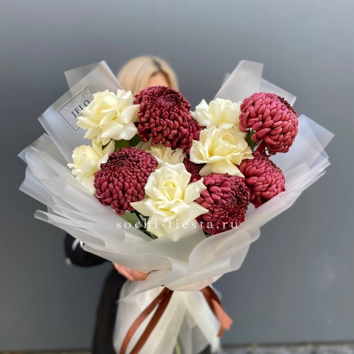 Дуо бигуди и розы в Казани