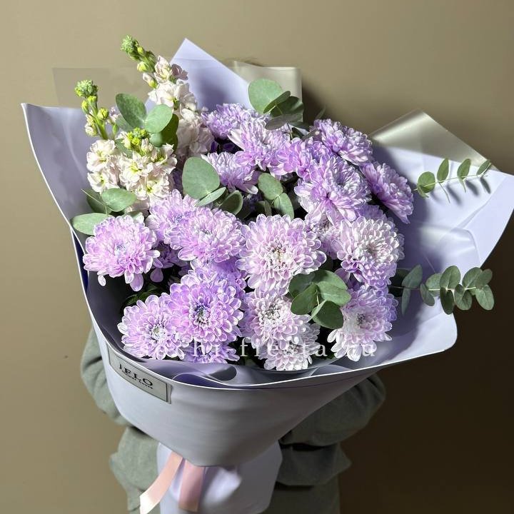 Дуо хризантема и маттиола в Казани