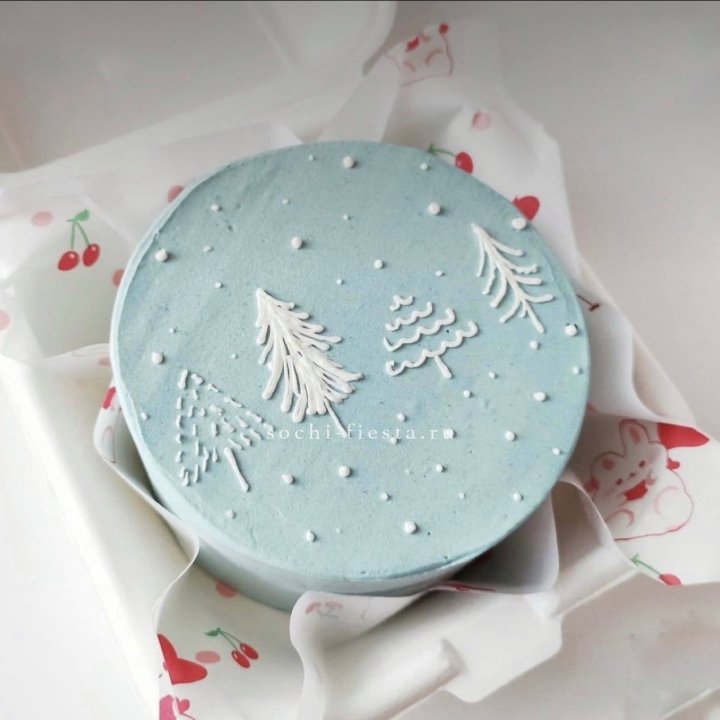 Бенто-торт "Елки" в Казани