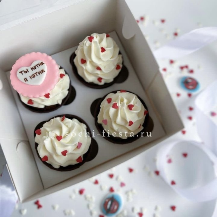 Набор капкейков "Для тебя" в Казани