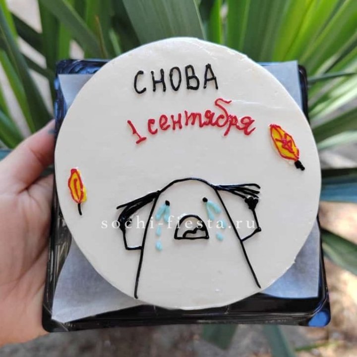 Бенто-торт "Не опять, а снова..." в Казани