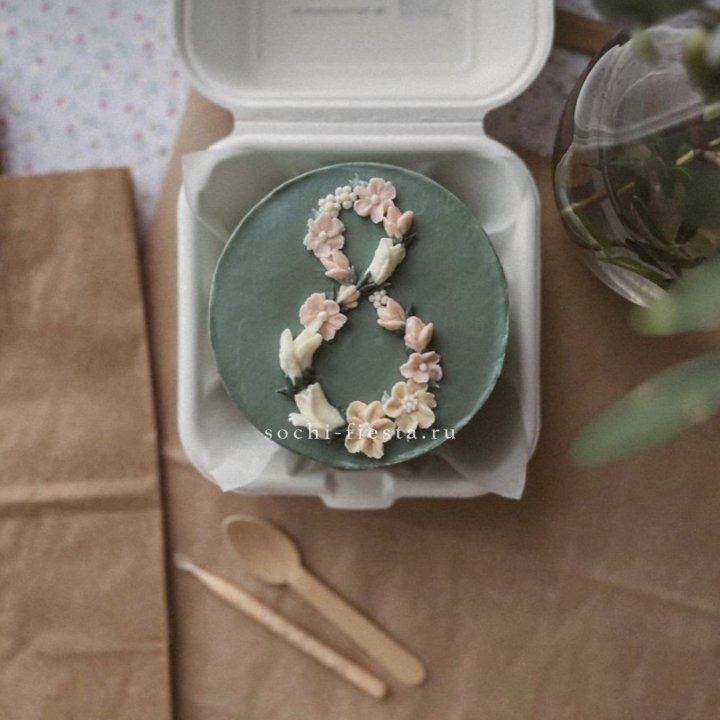 Бенто-торт "8 марта" green  в Казани