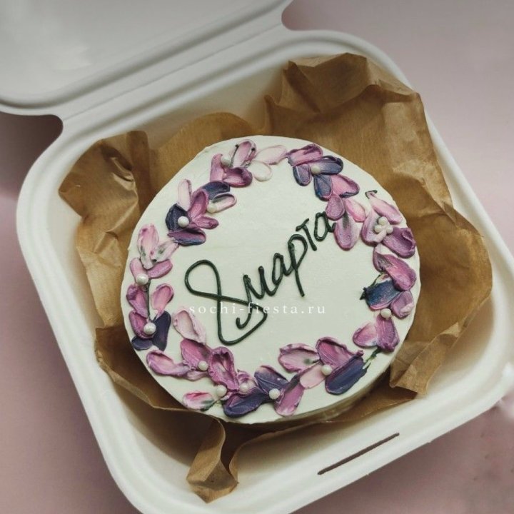 Бенто-торт "8 марта цветы"  в Казани