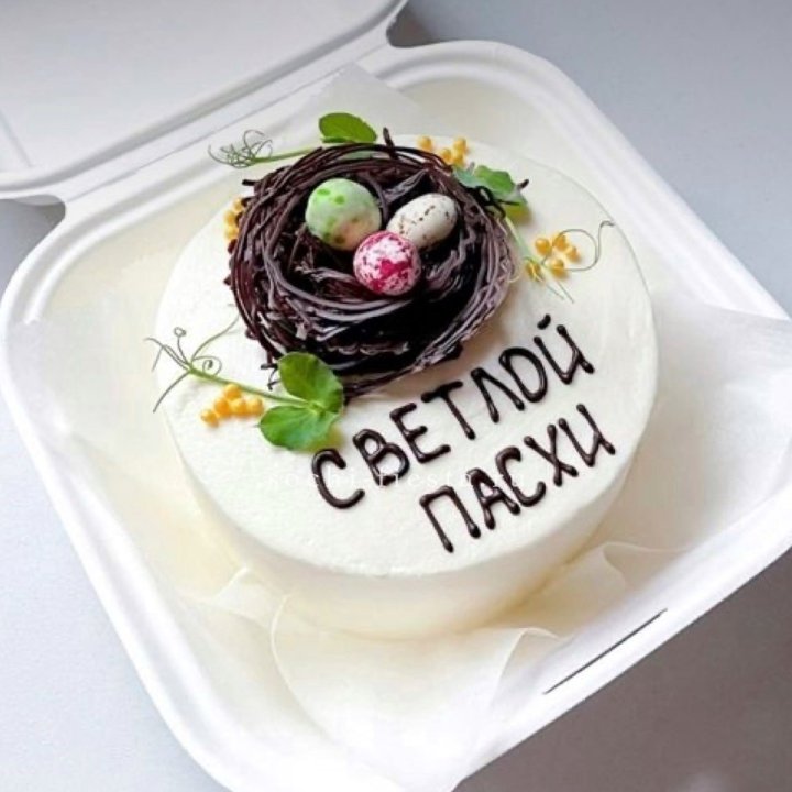 Бенто-торт "Светлой Пасхи" 1 в Казани