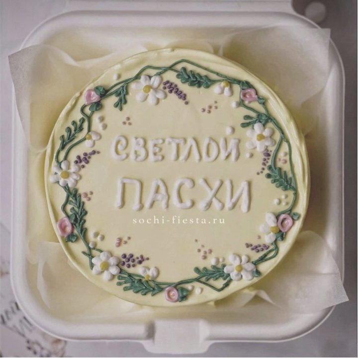 Бенто-торт "Светлой Пасхи" 2 в Казани