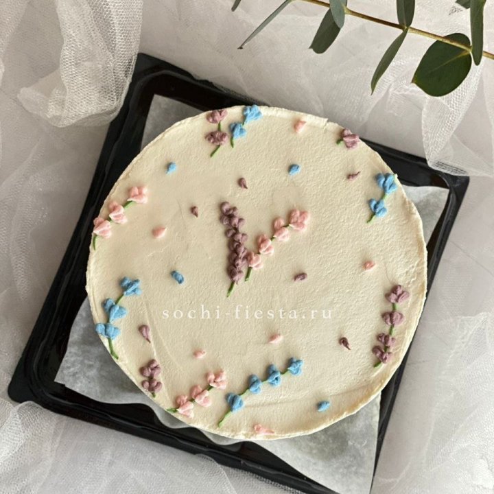 Бенто-торт "Лаванда" в Казани