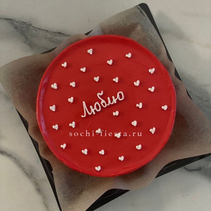 Бенто-торт "Люблю" в Казани