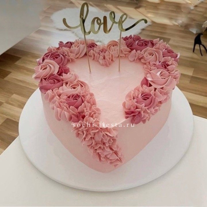 Торт "Сердце" 10 в Казани