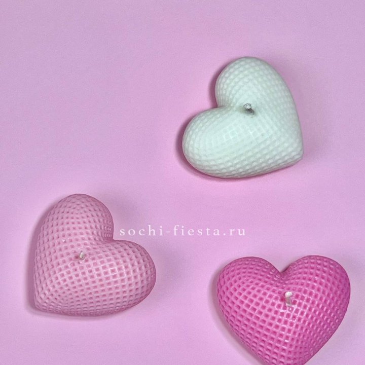 Набор свеч сердец в Казани