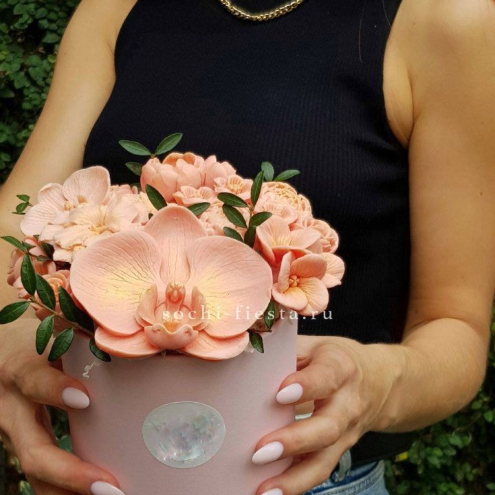 Шоколадный букет Орхидей в Казани