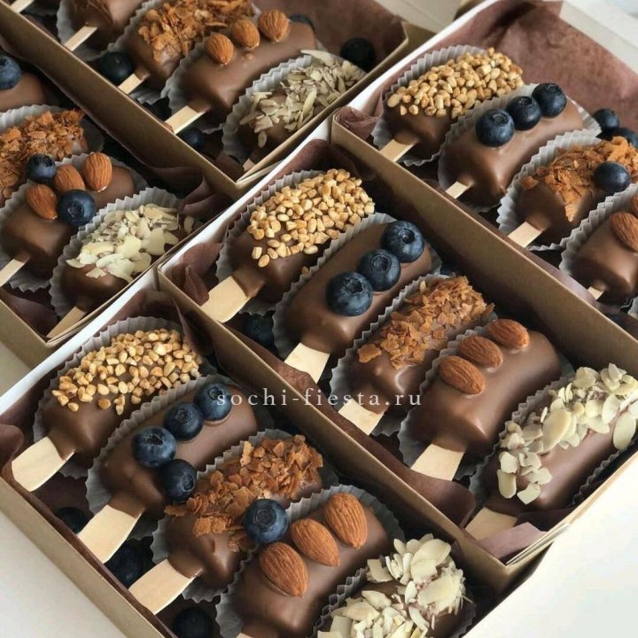 Набор бананов в шоколаде №4 в Казани