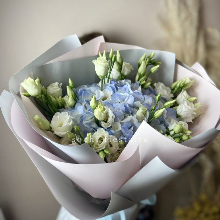 Букет с гортензией "Адель" в Казани