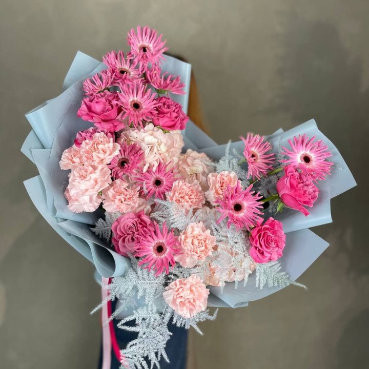 Дизайнерский букет "Свит хаер" в Казани