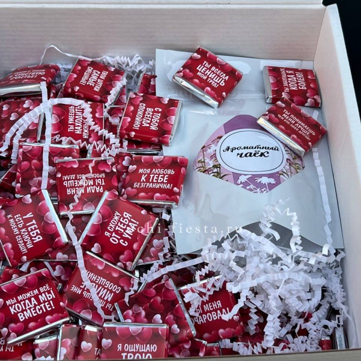 Набор Шоколад и Чай "101 причина любви" в Казани