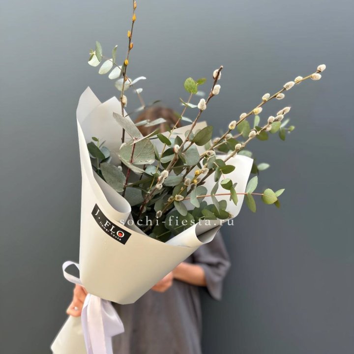 Букет Вербы и Эвкалипта в Казани