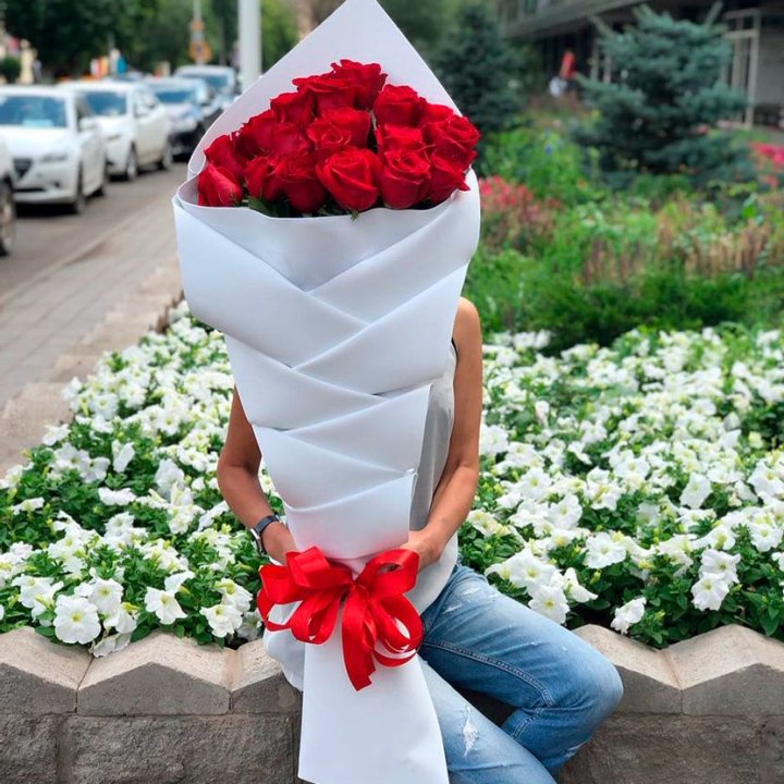 Высокие розы Кантри в Казани