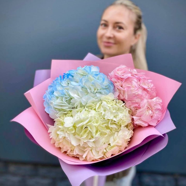 Букет гортензий "Тоника" в Казани