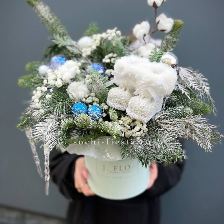 Новогодний бокс "Ботс блю" в Казани