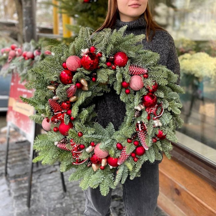 Рождественский венок  в Казани