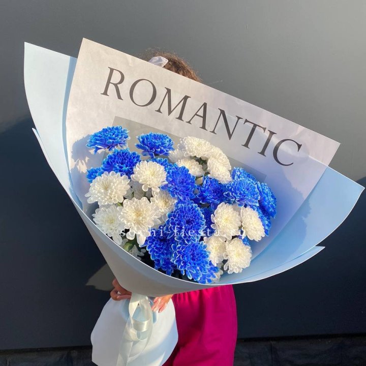 Букет кустовых хризантем  в Казани