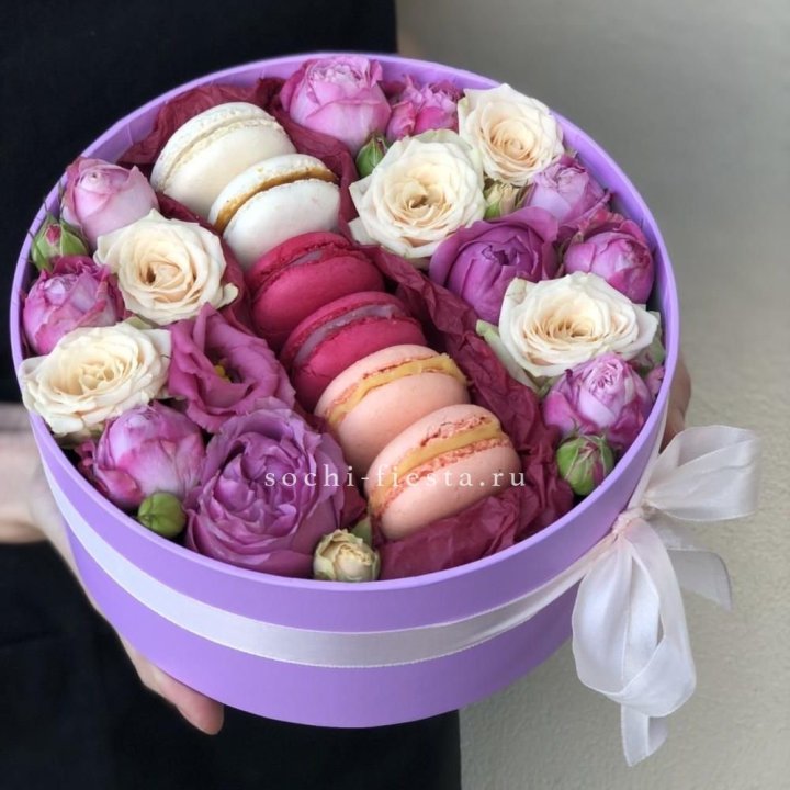 Цветочный бокс "Лаванди" в Казани