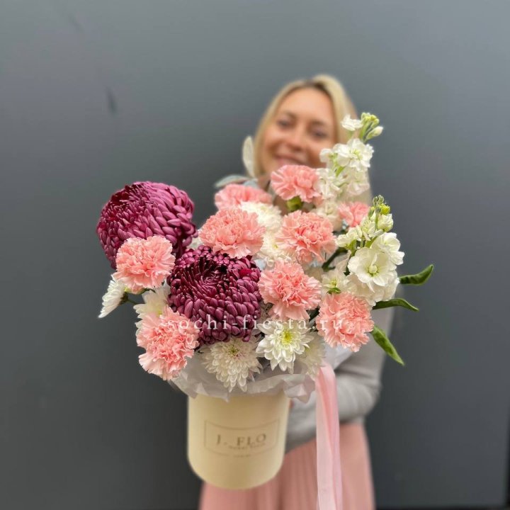 Цветочный бокс №4 в Казани