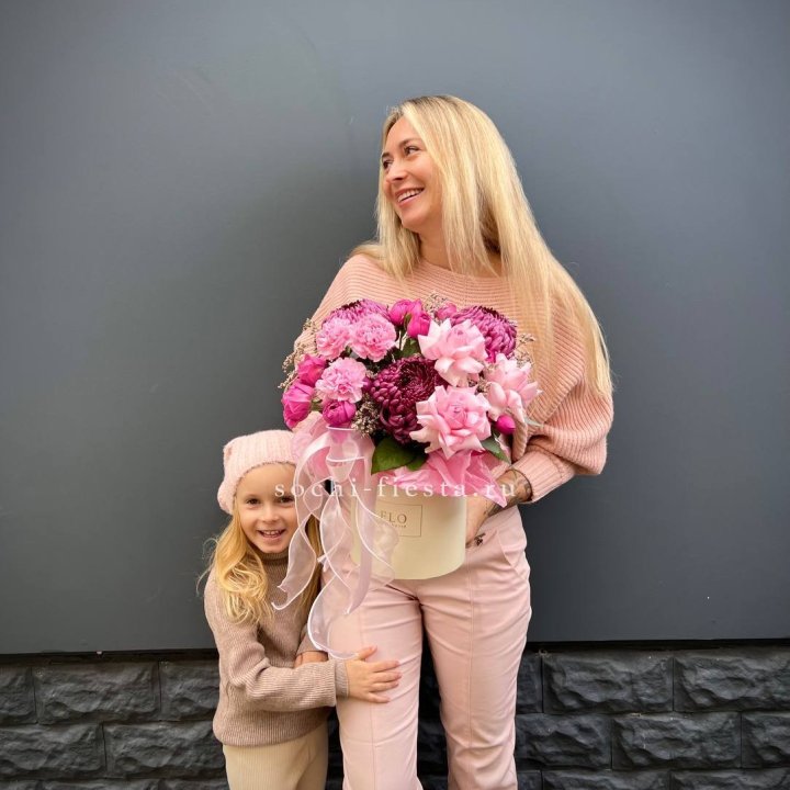 Цветочный бокс "Альба" в Казани