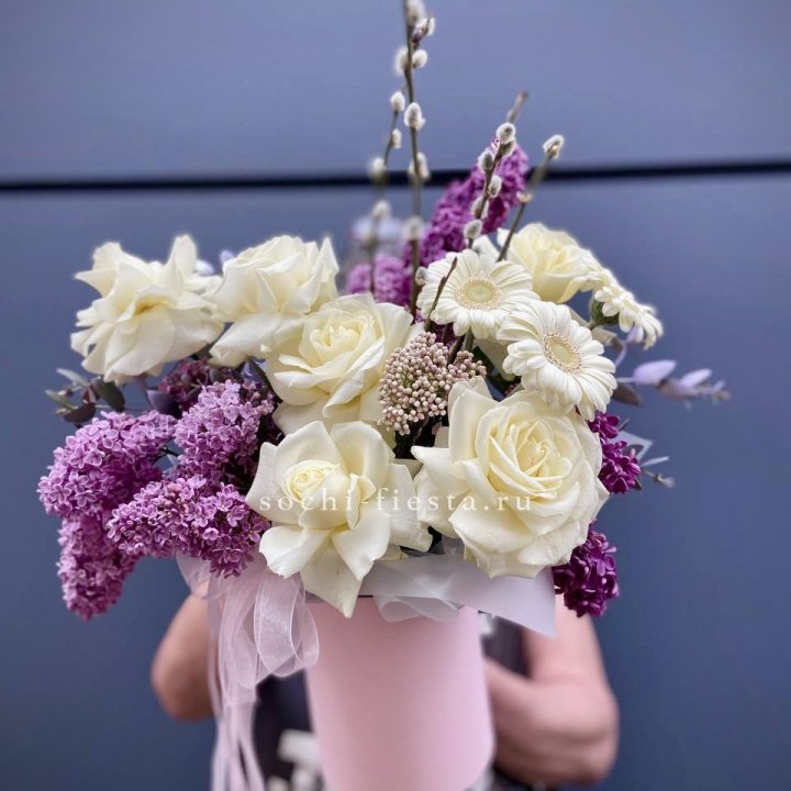 Цветочный бокс "Светлое Воскресенье" в Казани