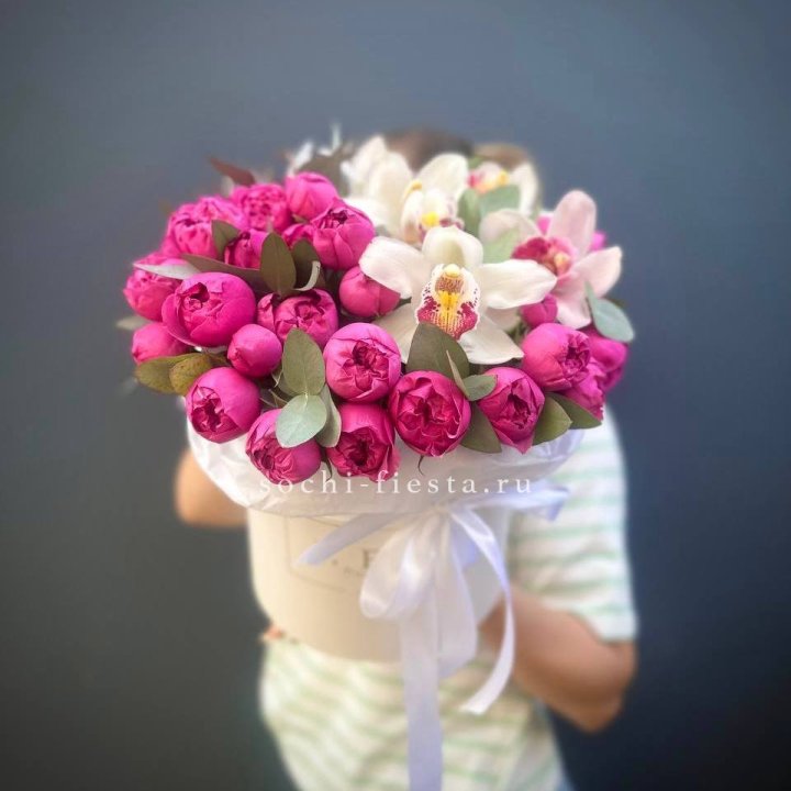 Бокс дуо мисти и орхидеи в Казани