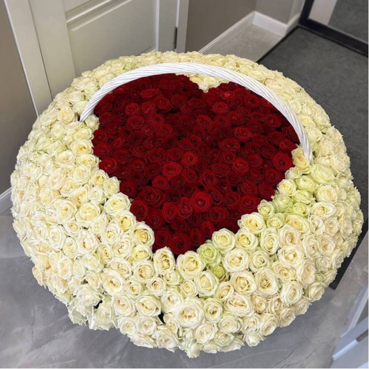 501 роза сердце в Казани