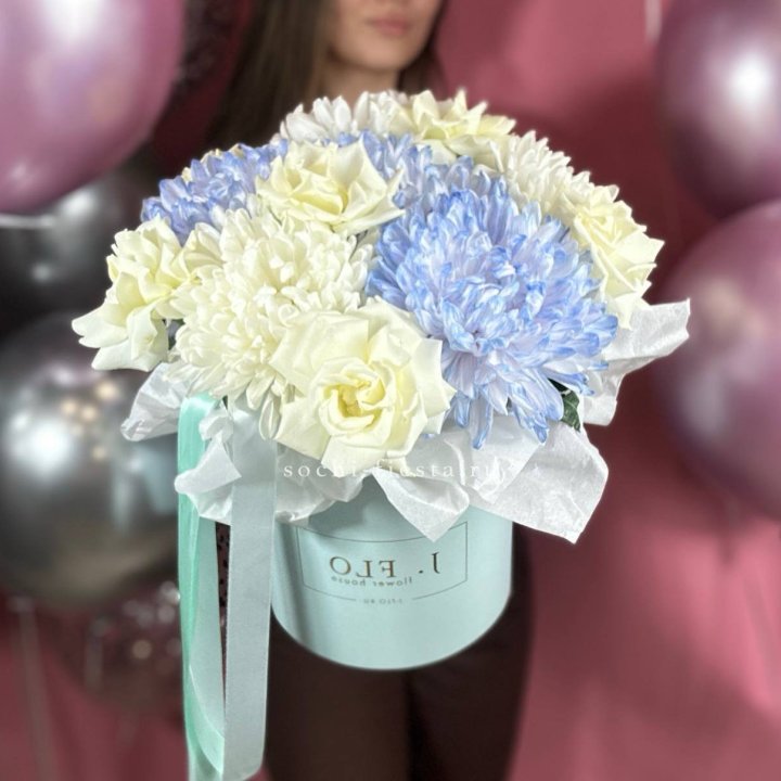 Коробка с цветами "Вольта" в Казани