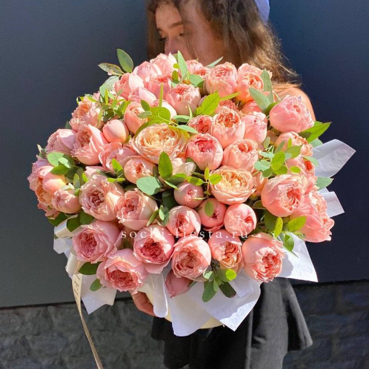 Коробка с цветами "Сиена" в Казани